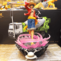 Monkey D. Luffy (One Piece) : The Pink Haki Shockwav