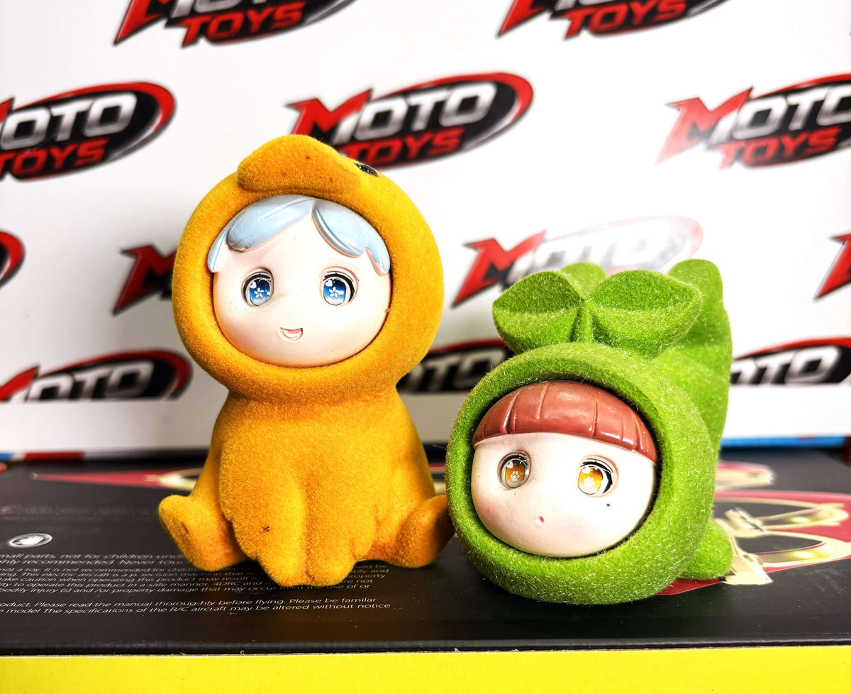 Cute Animal Costume Mini Figurine Set