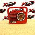 Retro Transistor Radio Decorative Figurine