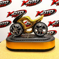 Luxury Golden Bike Decorative Showpiece