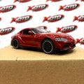 Toyota GR Supra Die-Cast Model Car (Metallic Red)