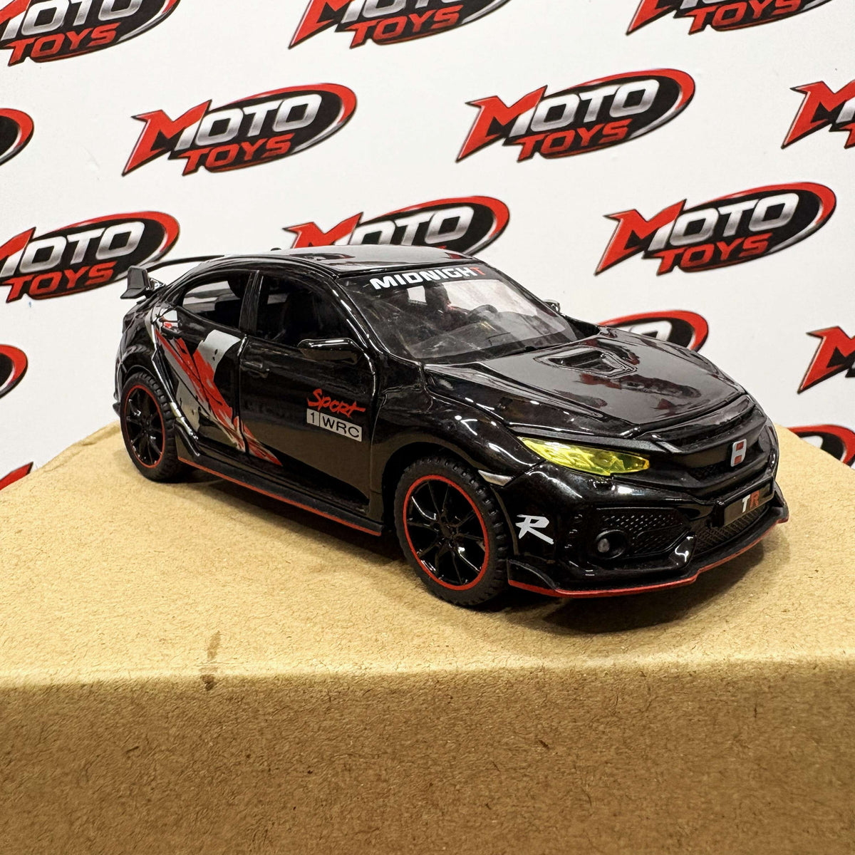 Honda Civic Type R FK8 Die-Cast Model Car (Black)