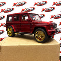 Mercedes-Benz G63 AMG Die-Cast SUV – Burgundy Gold Edition