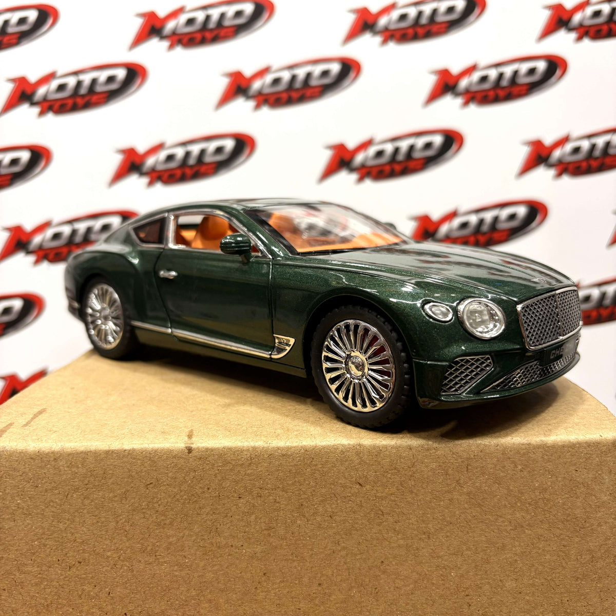 Bentley Continental GT Die-Cast Model Car – British Racing Green