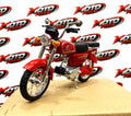 Honda JH70 Red Classic Motorcycle Die-Cast Model