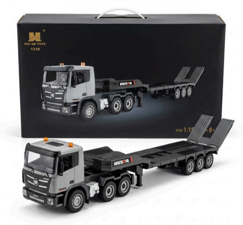 1318 HUINA FLATBED TRAILER TRUCK RC