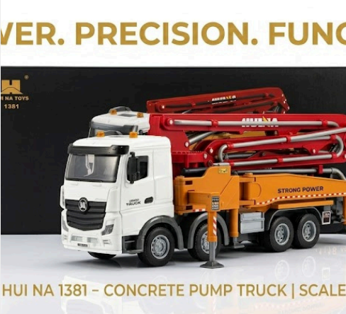 1381 HUINA CONCRETE PUMP TRUCK RC